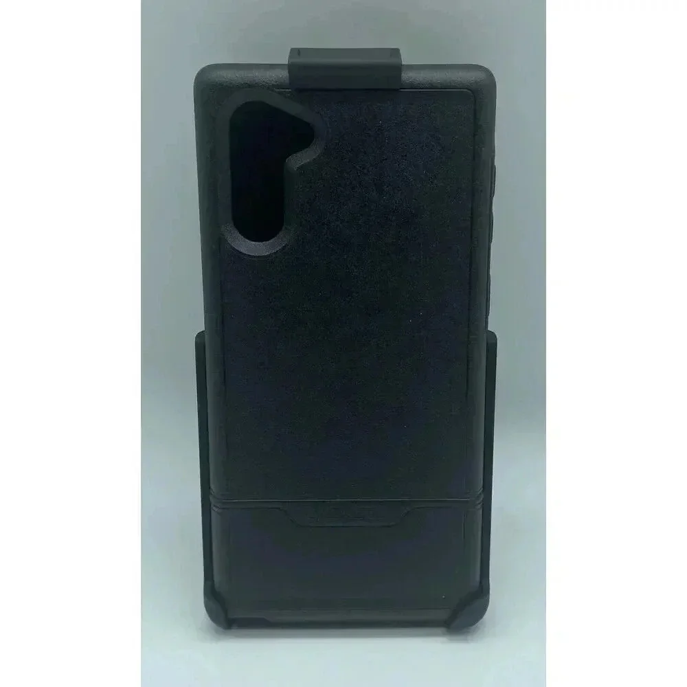 Belt Clip Case For Samsung Note 10‎ Thin Armor Full Body Protective Cover Black